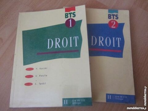 Livres de Droit - BTS - Volume 1 et 2 10 Livry-Gargan (93)