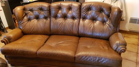 Canap� cuir 80 Saint-Christol-l�s-Al�s (30)