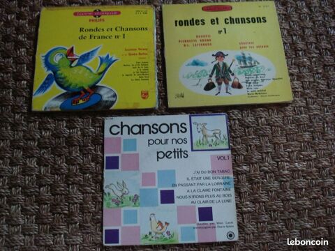 3 livres disques vinyles 45t illustr�s 1 Thilouze (37)