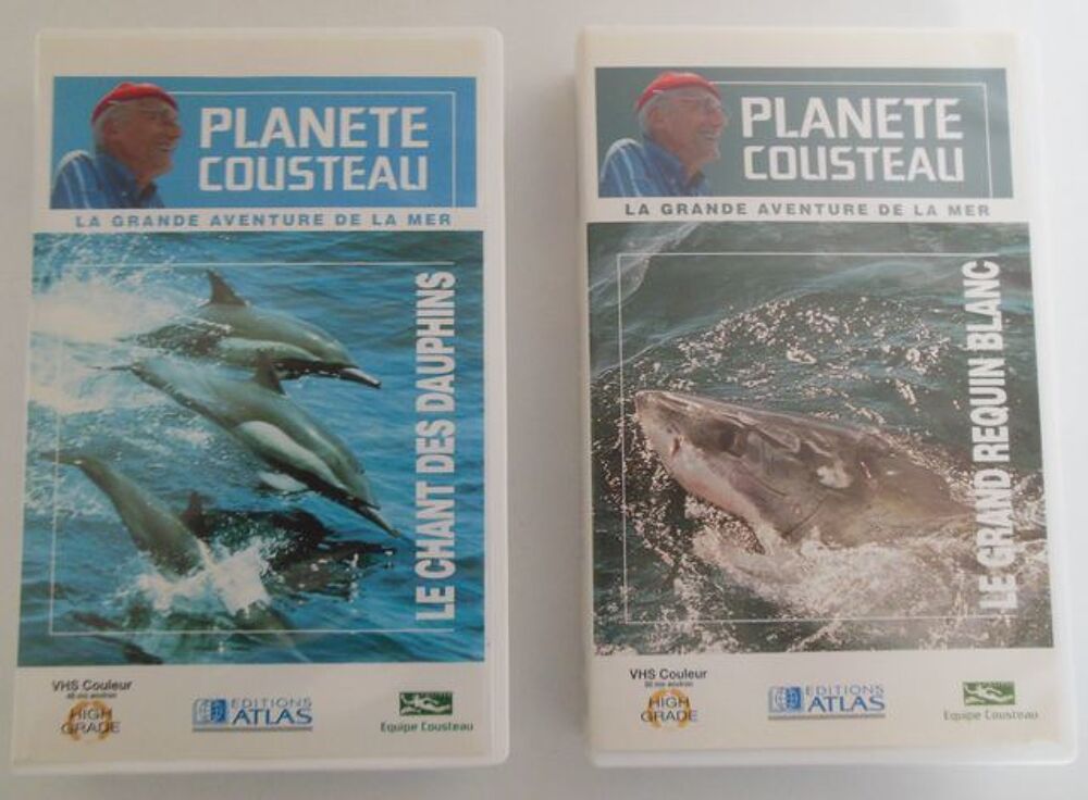 K7 cousteau DVD et blu-ray