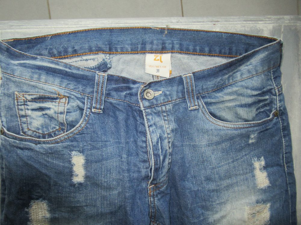 Jean Blue Jeans pantalon ZARA homme ZJ taille 40-US31 Vêtements