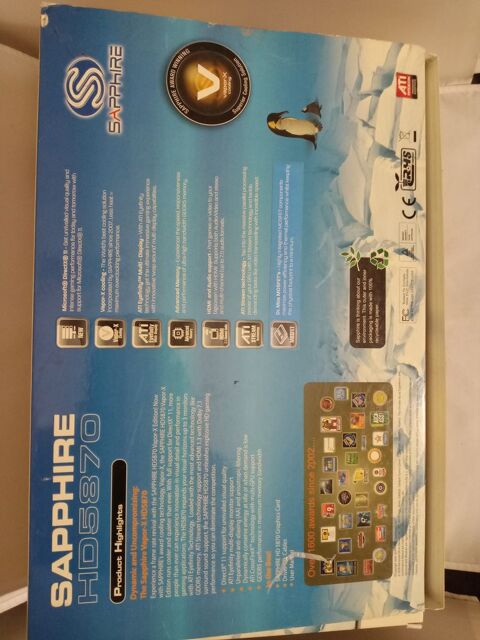 Carte graphique Vapor-X Radeon HD 5870 Mac et PC. 80 Alban (81)