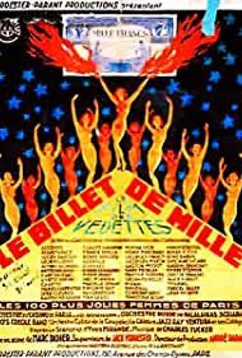 LE BILLET DE MILLE avec gaby morlay , lucien baroux 0 Rosendael (59)