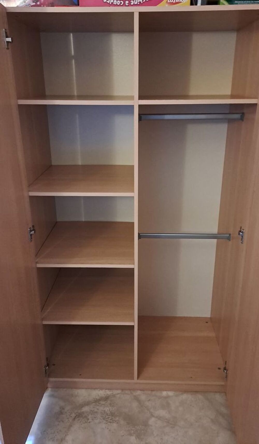 Lit combin&eacute; &eacute;volutif enfant ado + armoire chambre compl&egrave;te Mobilier enfants