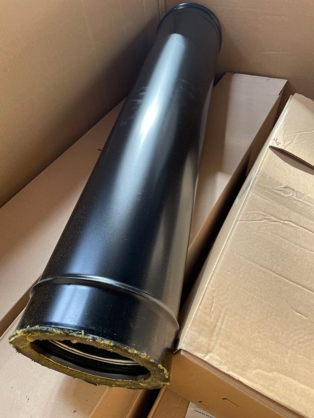 Po&ecirc;le &agrave; bois JOTUL F200 avec tuyaux Inox Electroménager
