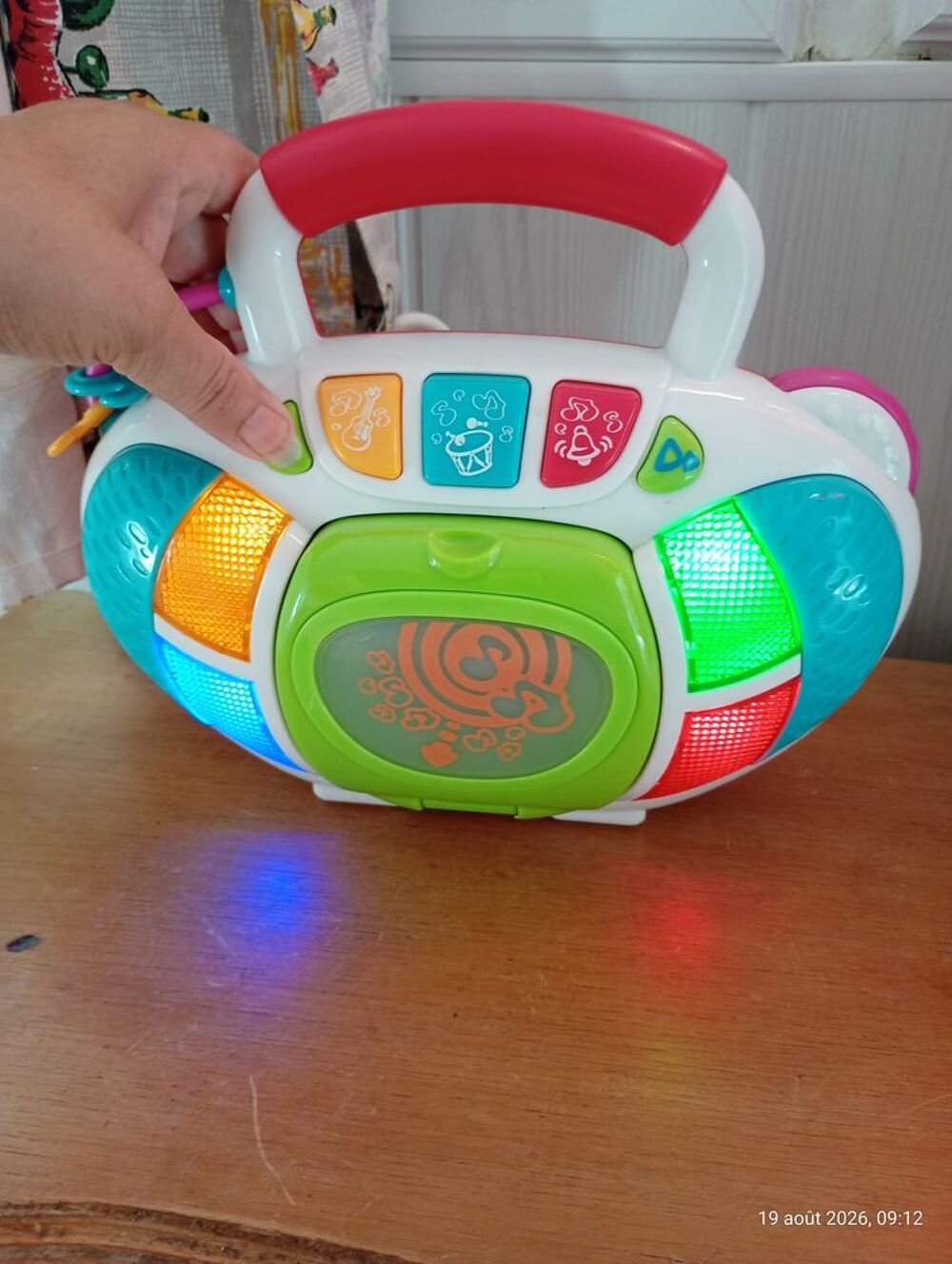 Mon premier lecteur CD b&eacute;b&eacute; marque BLOOMY Jeux / jouets