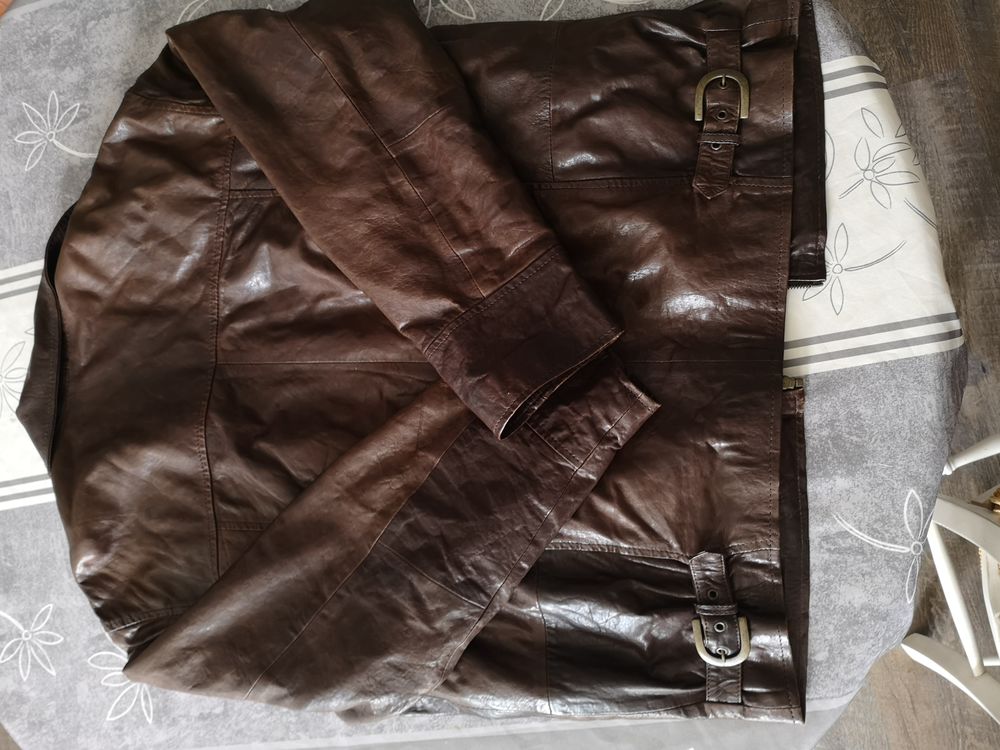 Veste en cuir Mac Douglas Vêtements