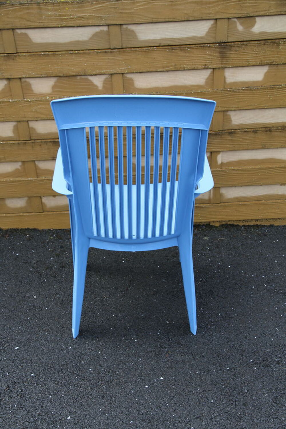 chaise de jardin couleur bleu deux &eacute;l&eacute;ments Meubles
