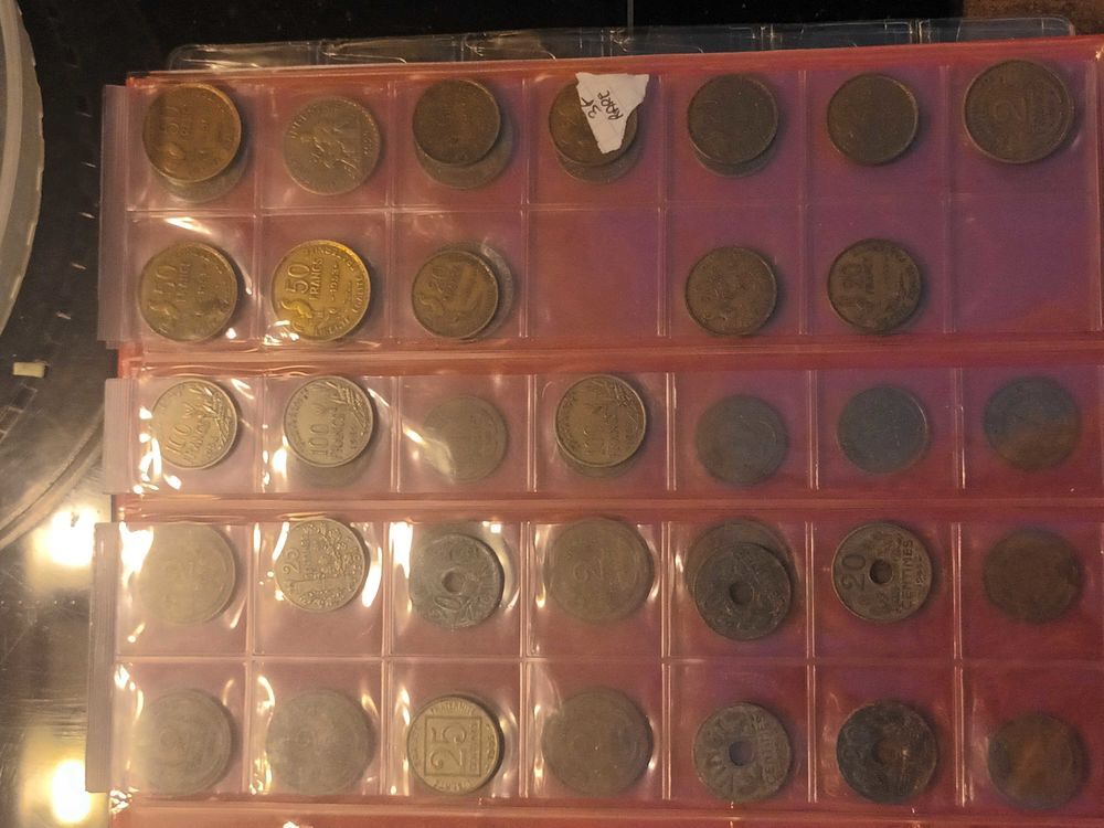 classeur numismatique 