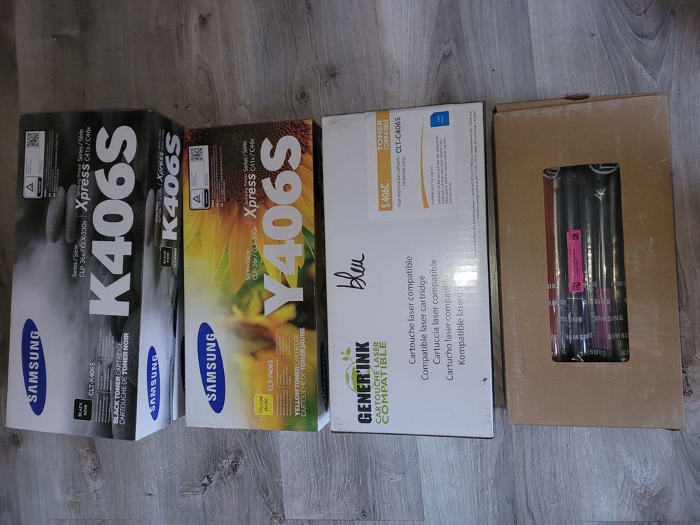 Lot cartouche laser noir/couleur Sansung/Dell/Brother Matériel informatique