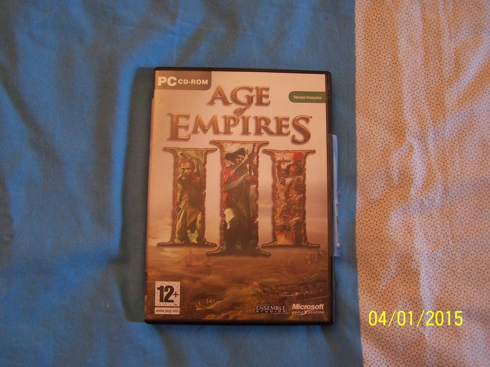 JEU PC AGE OF EMPIRES III COLLECTOR Consoles et jeux vidéos