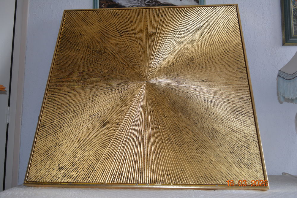 tableau moderne dore Décoration