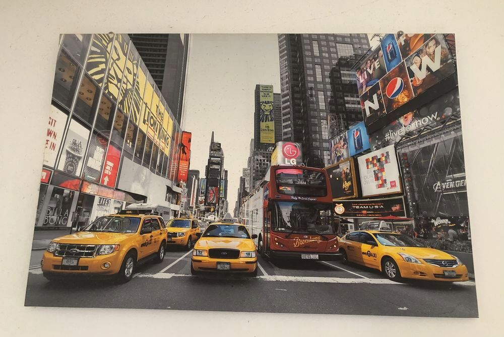Cadre New York en toile Décoration