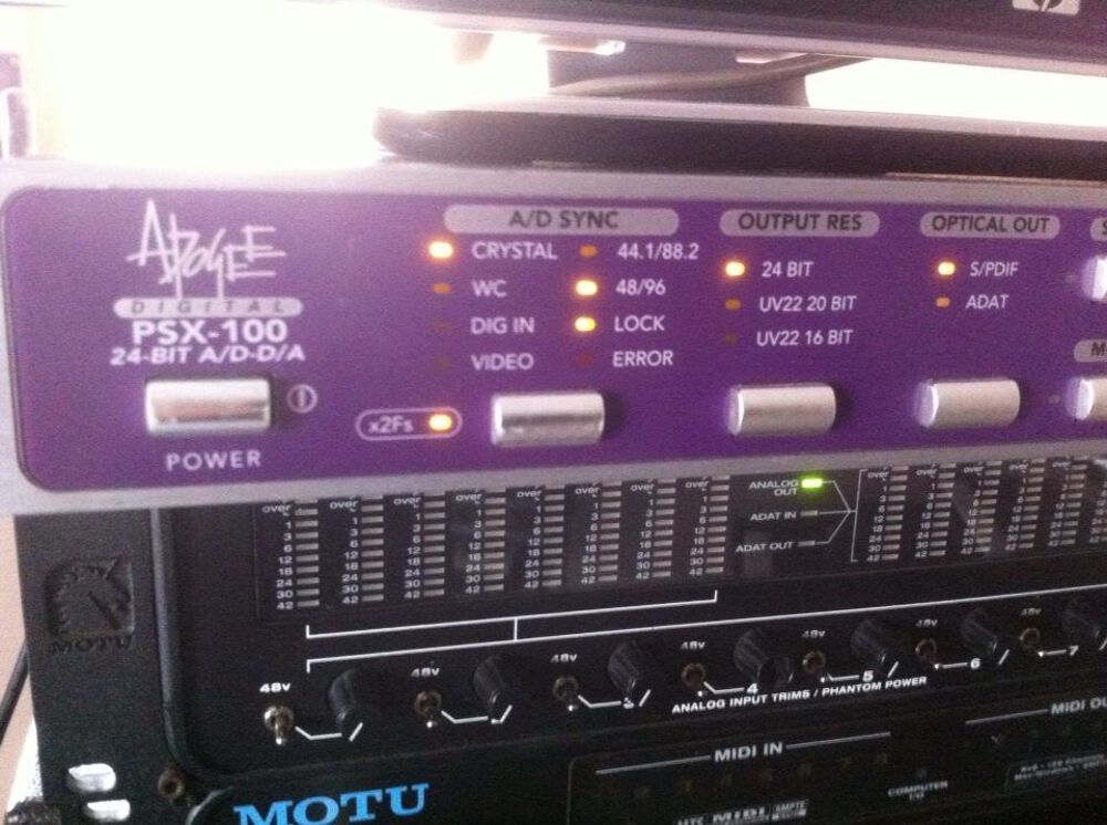 Apogee PSX-100 Audio et hifi