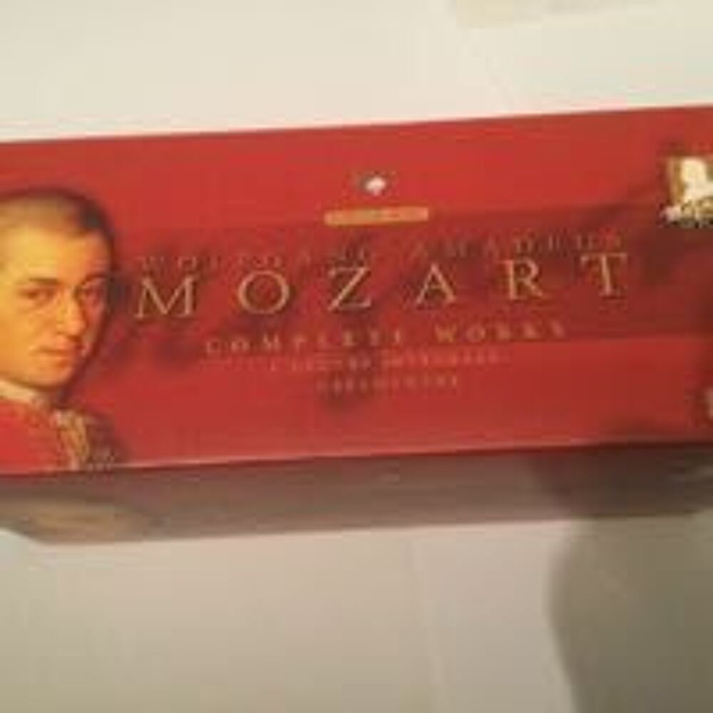 Coffret de 169 CD Wolfgang Amadeus MOZARD. Compl&egrave;te Works. L'oeuvre Int&eacute;grale Gesamtwerk CD et vinyles