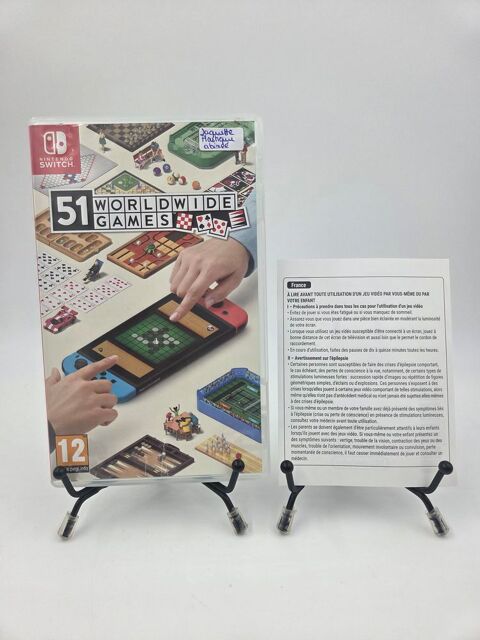 Jeu Nintendo Switch 51 Worldwide Games en boite, complet 23 Vulbens (74)