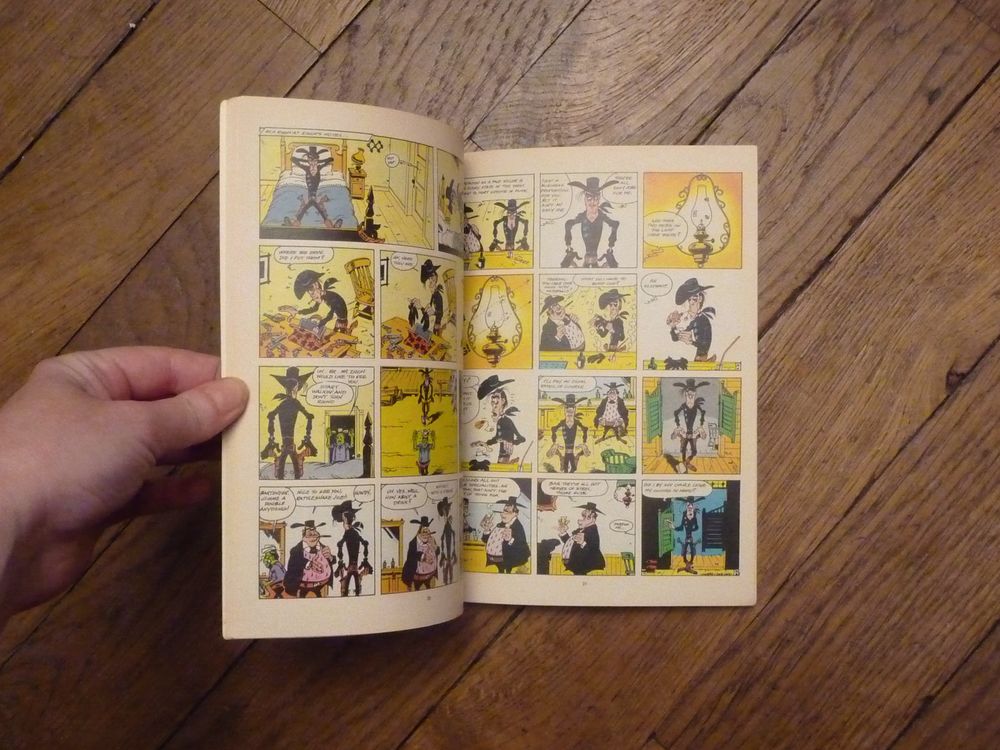 Lucky Luke- Western Circus- en Anglais- 1977- Ren&eacute; Goscinny Livres et BD