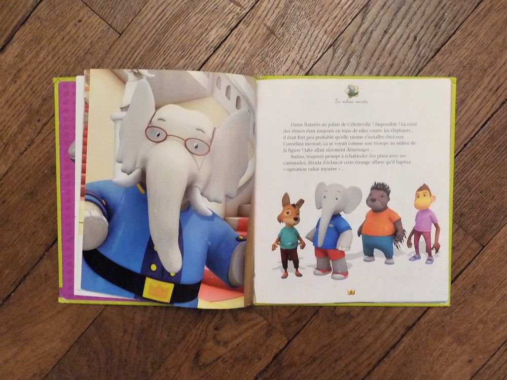 La Valise Secr&egrave;te- Babar- Badou n&deg;7- Hachette Jeunesse Livres et BD