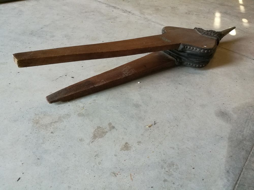 Soufflet forg&eacute; de chemin&eacute;e Décoration