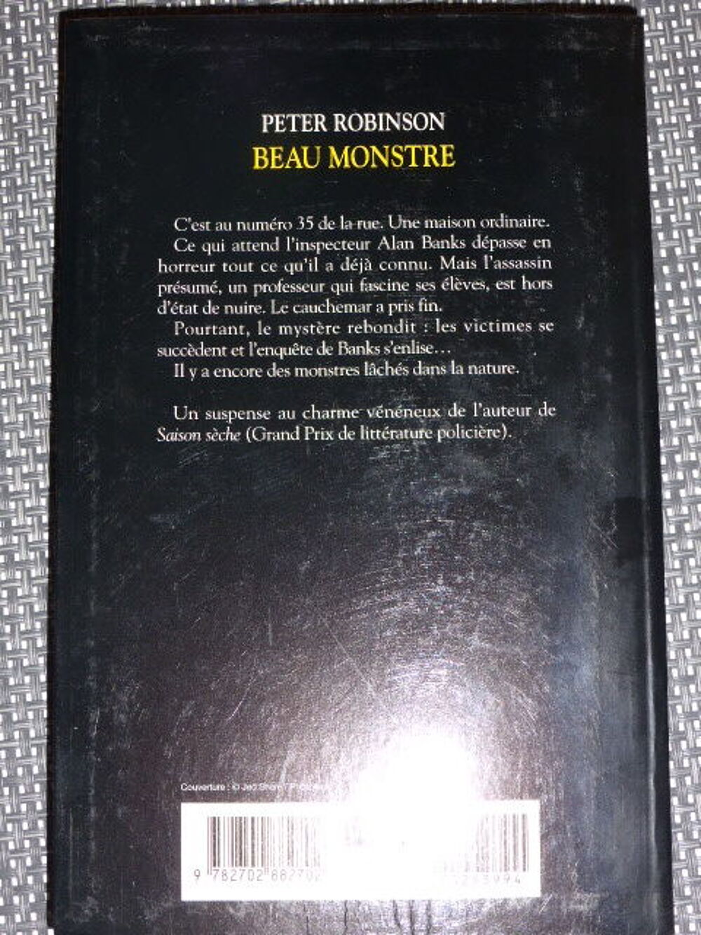 Beau Monstre Peter Robinson Grand format Livres et BD