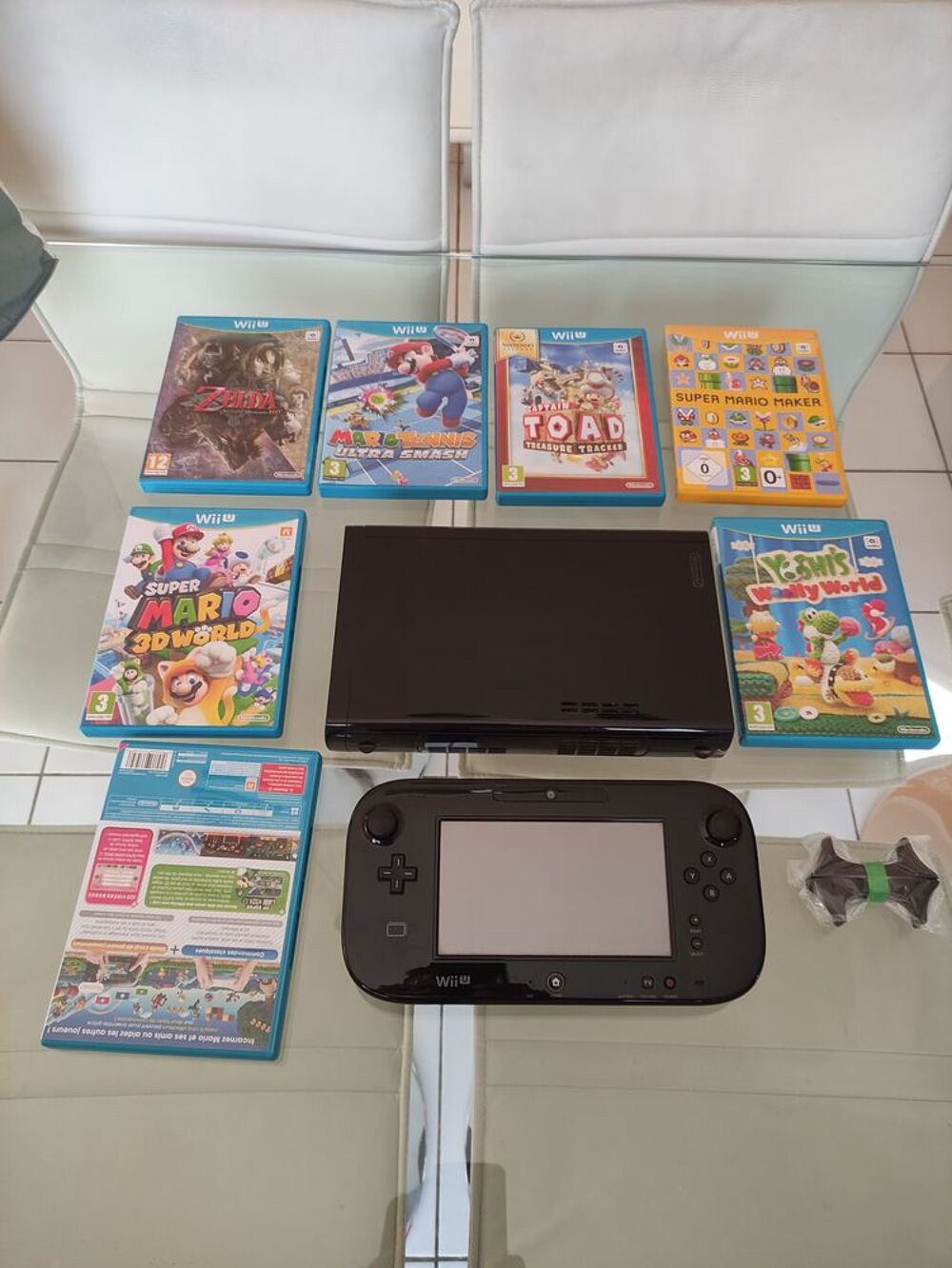WIIU 32GB, Mario Kart 8, Splatoon Premium pack. Consoles et jeux vidéos