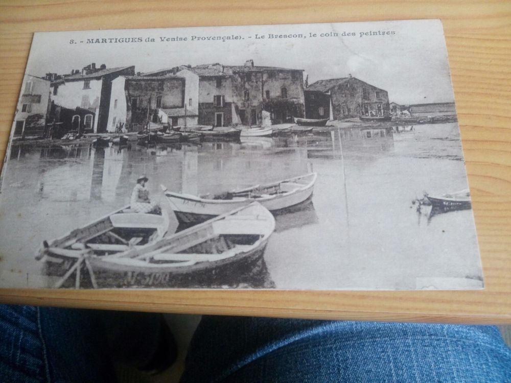 carte postale ancienne de Martigues N&deg; 8 LA VENISE PROVENCAL 