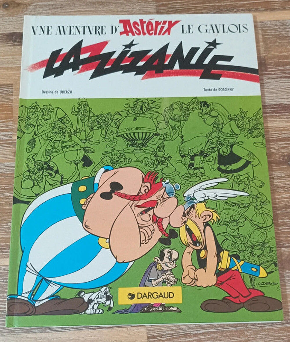 Bande dessin&eacute;e Ast&eacute;rix "La Zizanie" Livres et BD