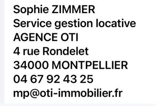  Parking / Garage � louer 15 m� Montpellier