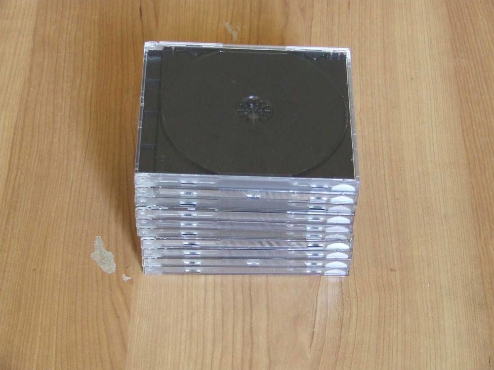 10 bo&icirc;tiers de CD, DVD, Blu Ray pour 1&nbsp;Disque, TBE CD et vinyles