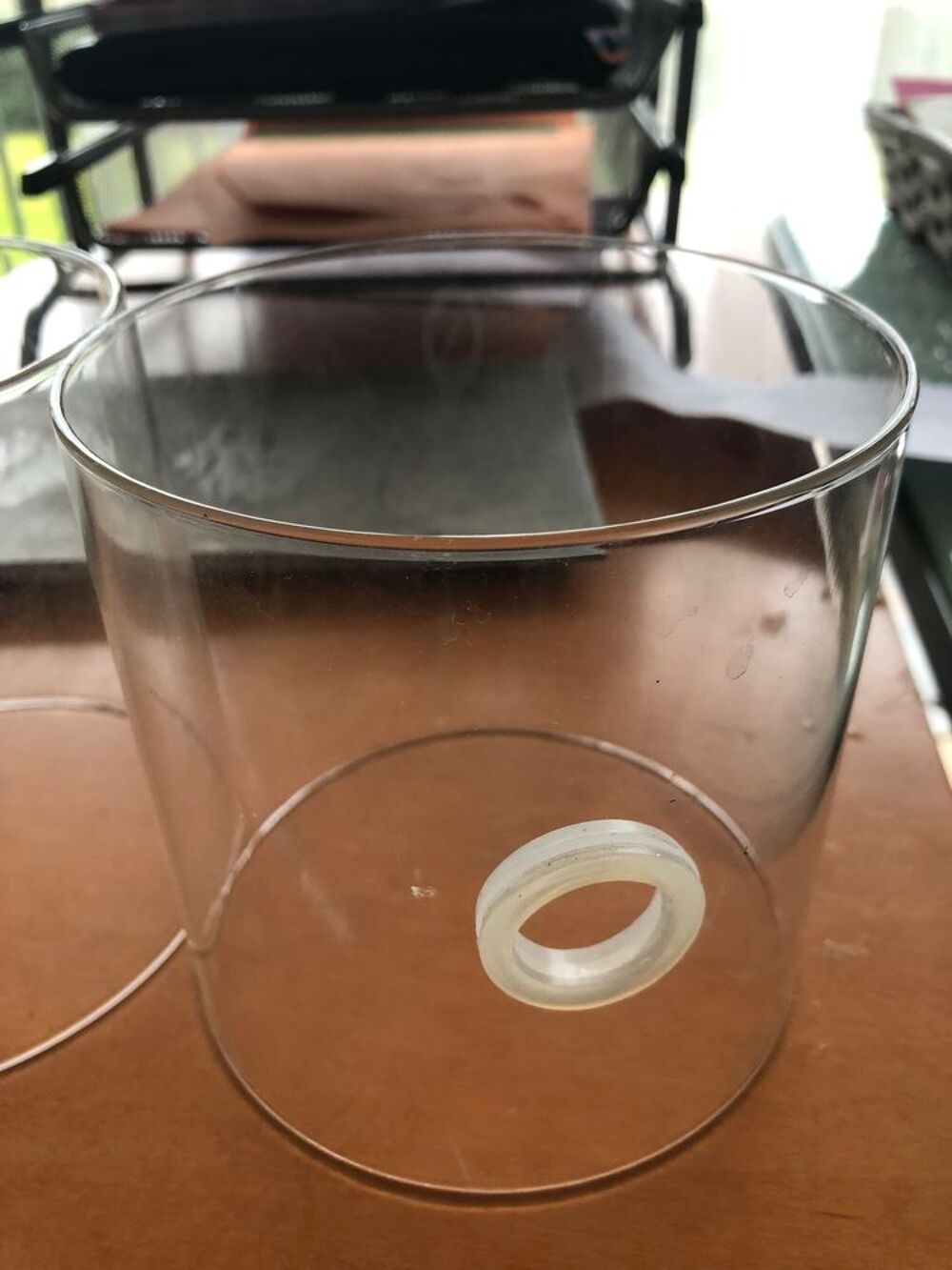Une appliques verres pour lampe Meubles
