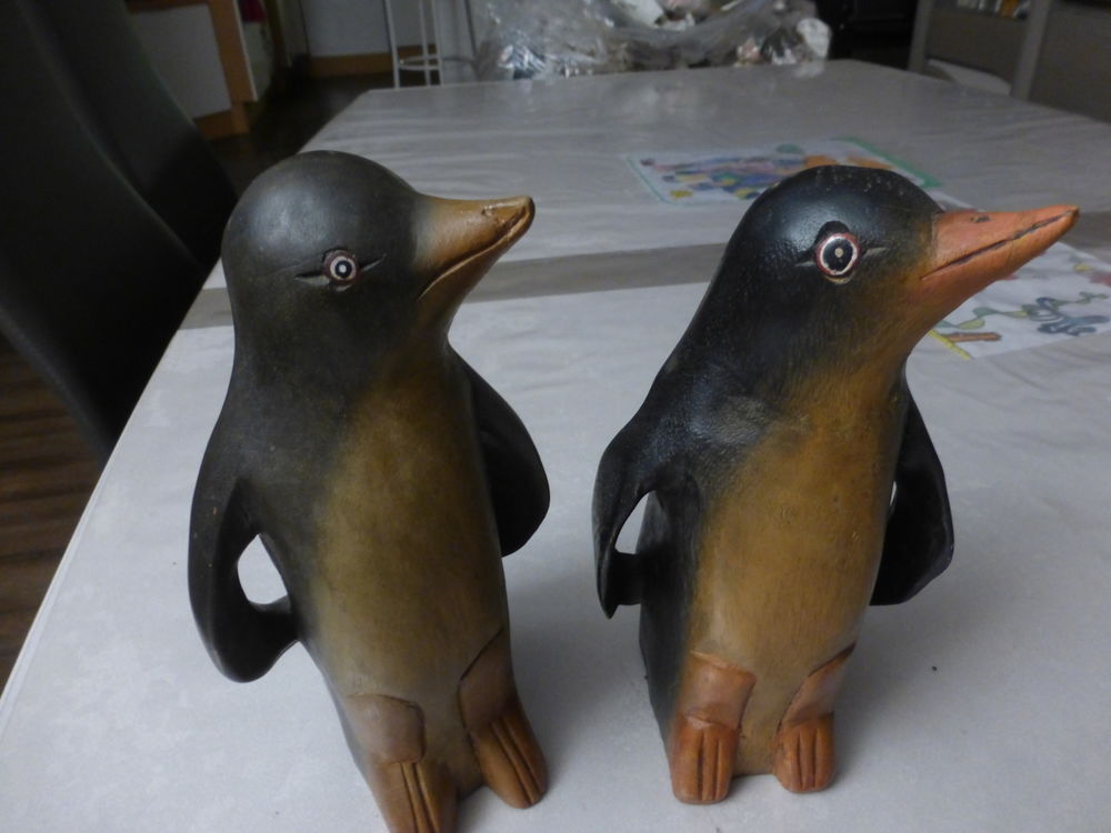 PINGOUIN en bois Décoration