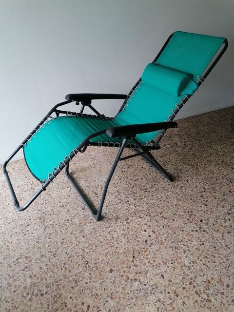 Chaise longue pliante de jardin ou terrasse 40 Anglet (64)