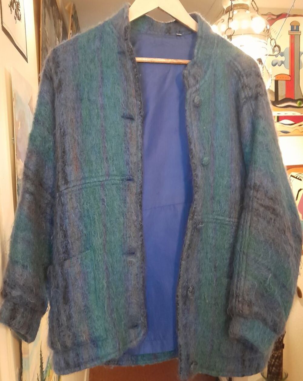 Veste en laine d'Irlande Vtements