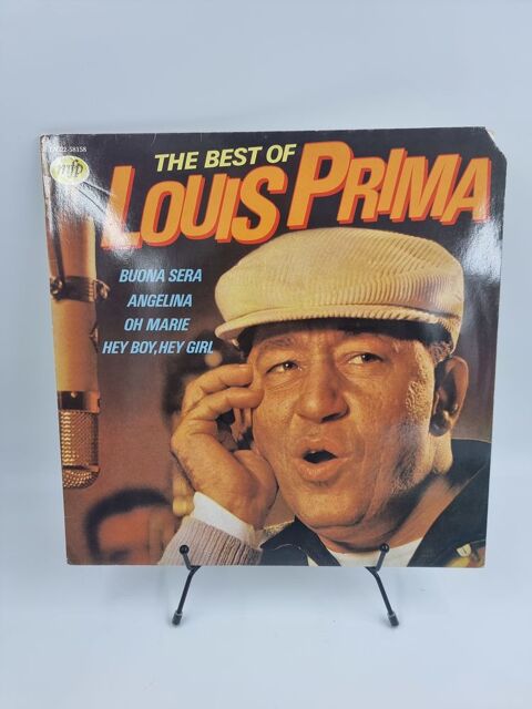 Vinyle 33 tours The Best of Louis Prima : Buona Sera / Angal 6 Vulbens (74)