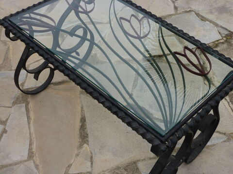 BELLE TABLE BASSE FER FORGE 250 Saint-Hilaire-du-Rosier (38)