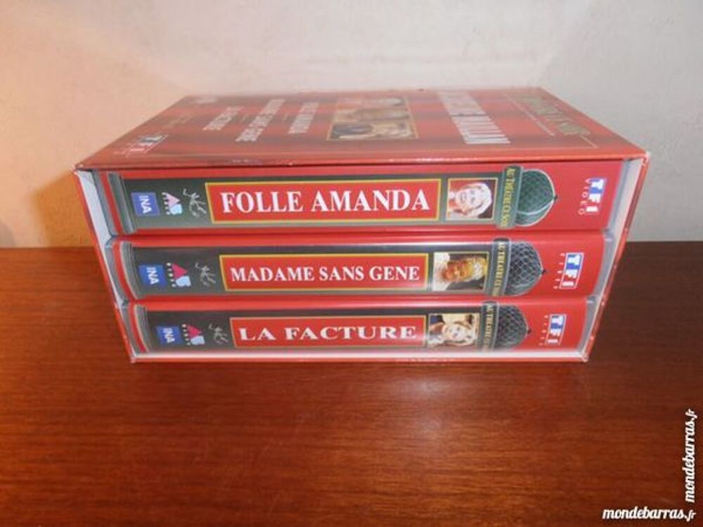 Cassettes de th&eacute;&acirc;tre x 3 (47) DVD et blu-ray