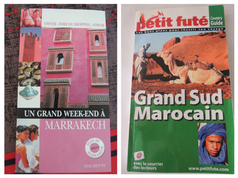 2 GUIDES  WEEK END A MARRAKECH +  GRAND SUD MAROCAIN TBE 3 Rosny-sous-Bois (93)