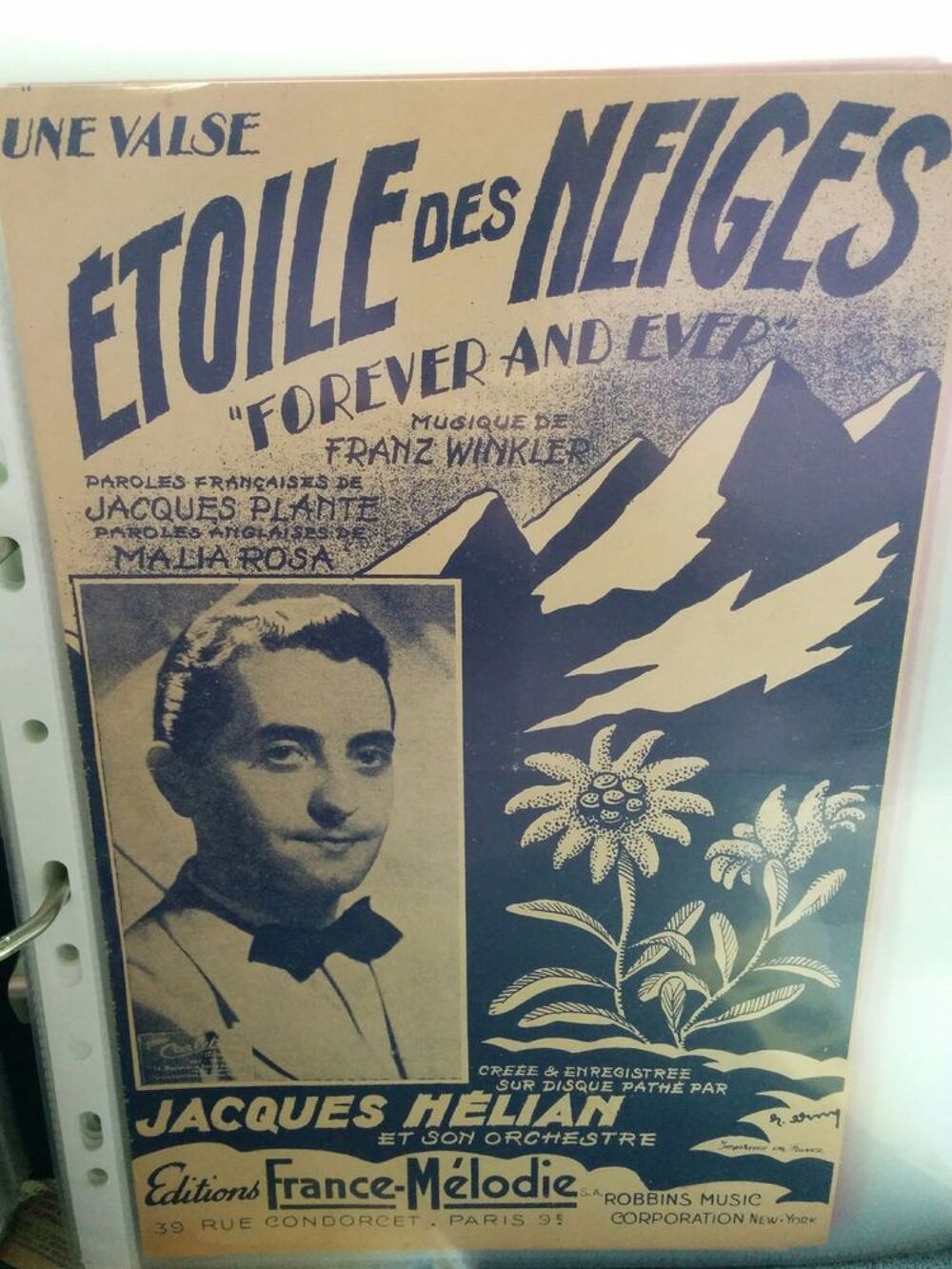 anciens recueils de musique et chansons 