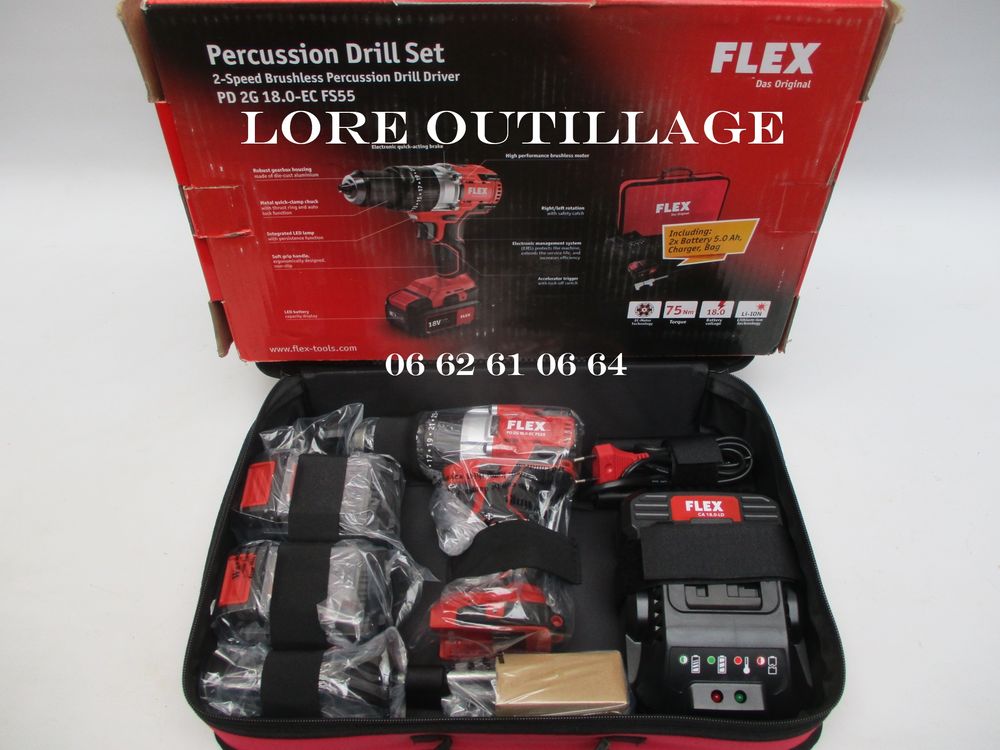 FLEX PD 2G 18.0-EC FS55 - Visseuse / Perceuse Bricolage