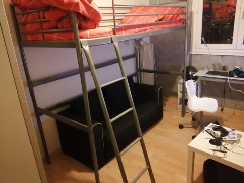  Lit mezzanine 90×200 ikea 120 Besançon (25)