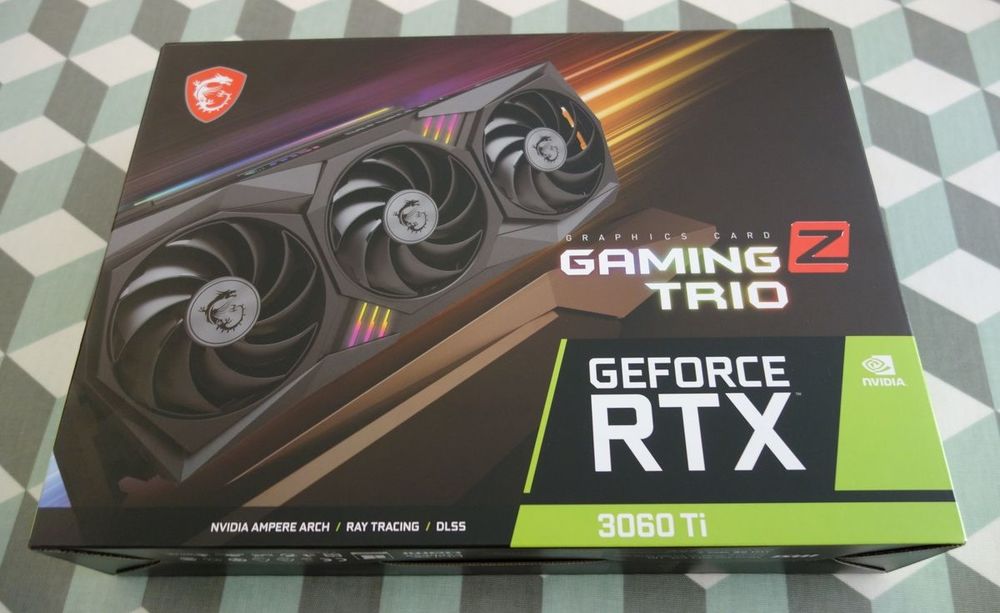 MSI GeForce RTX 3060 Ti GAMING Z TRIO 8G LHR Matériel informatique