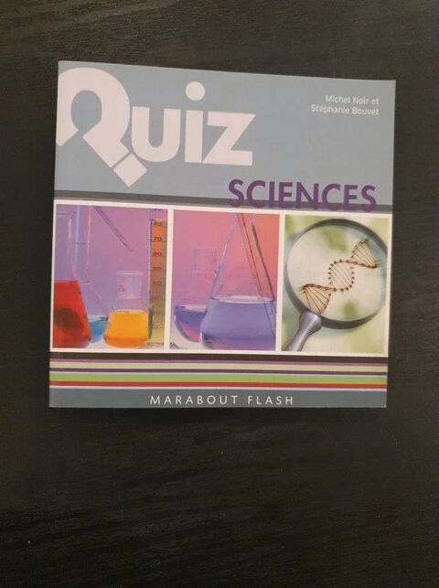 livre : quiz sciences  1 Aubvillers (80)
