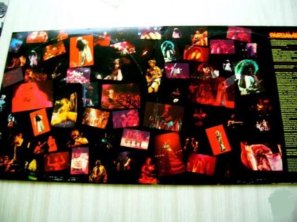 DOUBLE 33 TOURS PARLIAMENT Live P. Funk Earthtour CD et vinyles