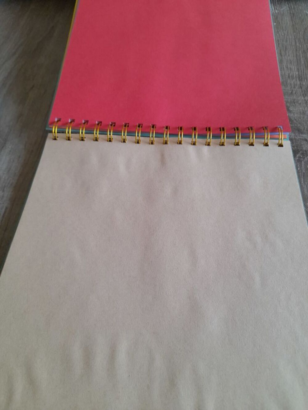 Bloc feuilles couleurs 2 Bricolage