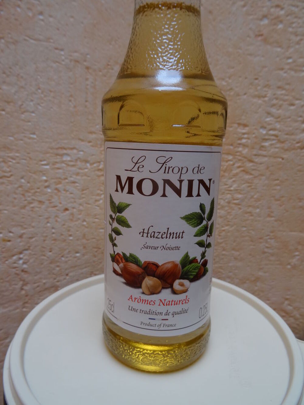 Bouteille de sirop Monin saveur Noisette Cuisine
