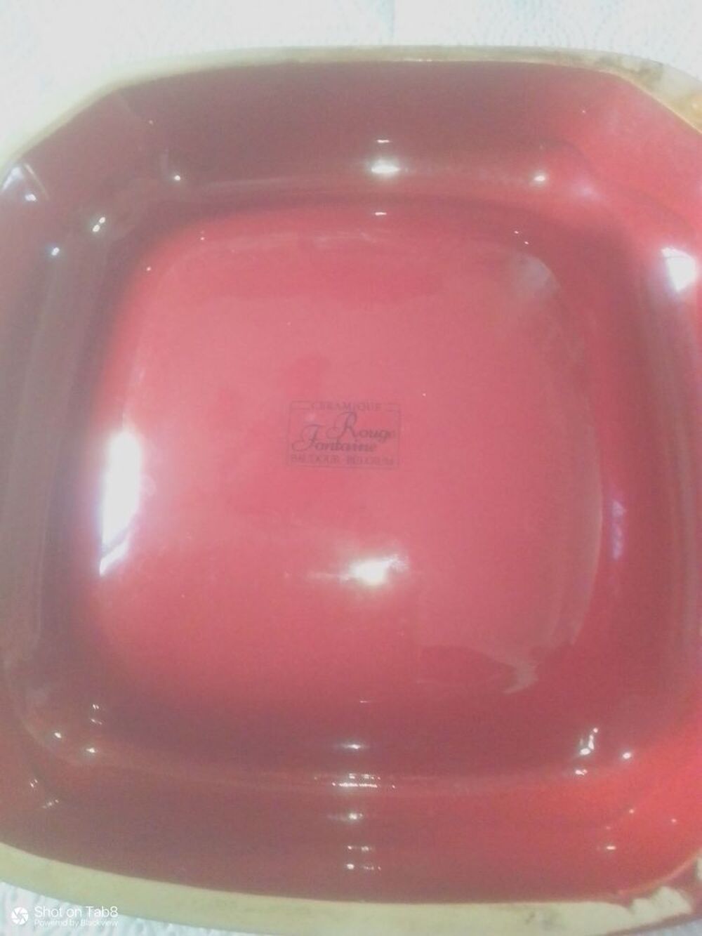 Cendrier publicitaire Johnnie WALKER rouge 