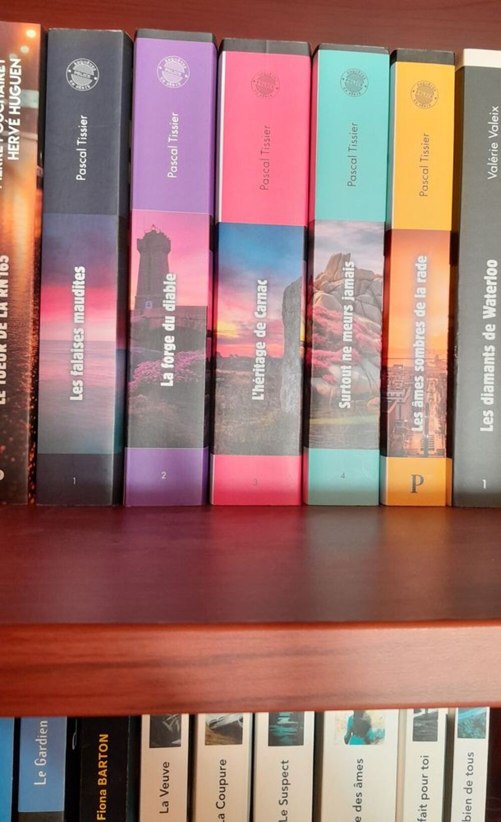 Lot de 5 livres PASCAL TISSIER (POLICIERS/THRILLERS) Livres et BD
