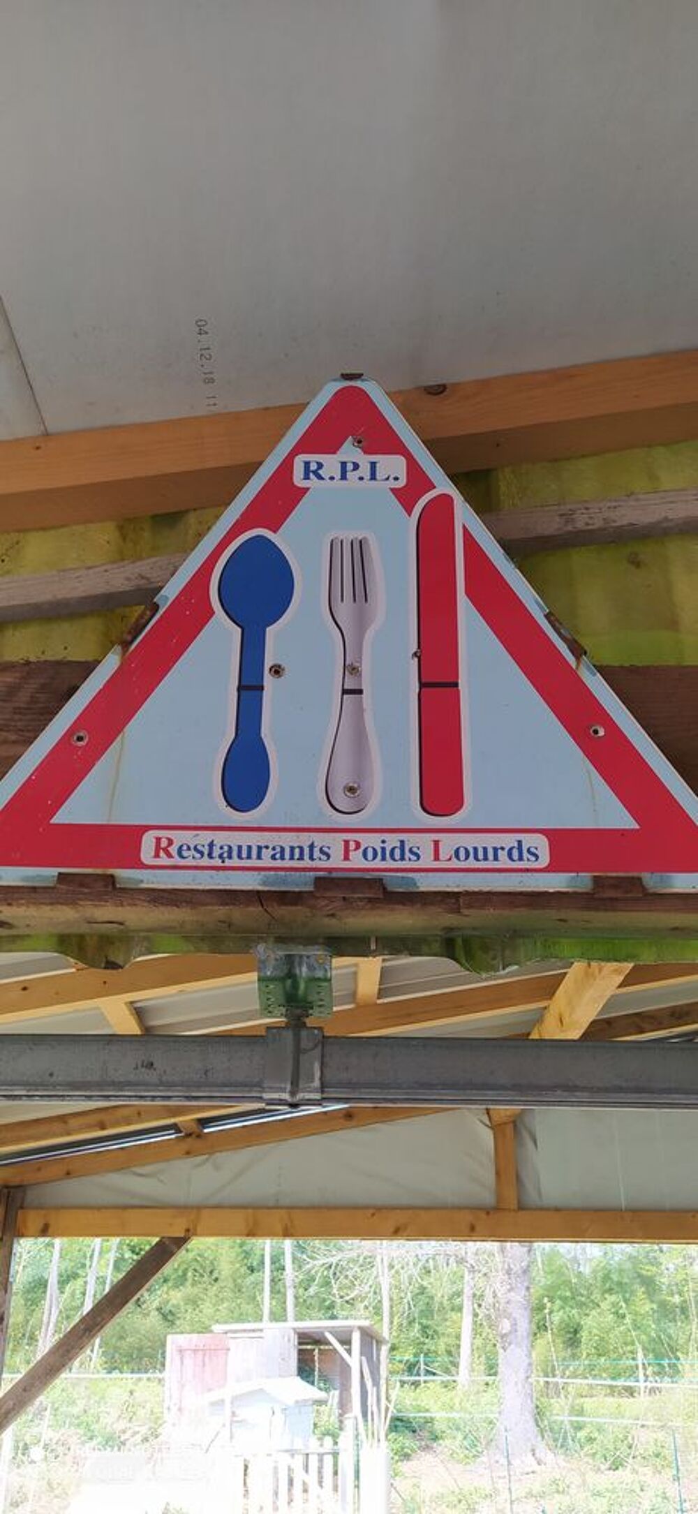 PANNEAU PUBLICITAIRE Jardin
