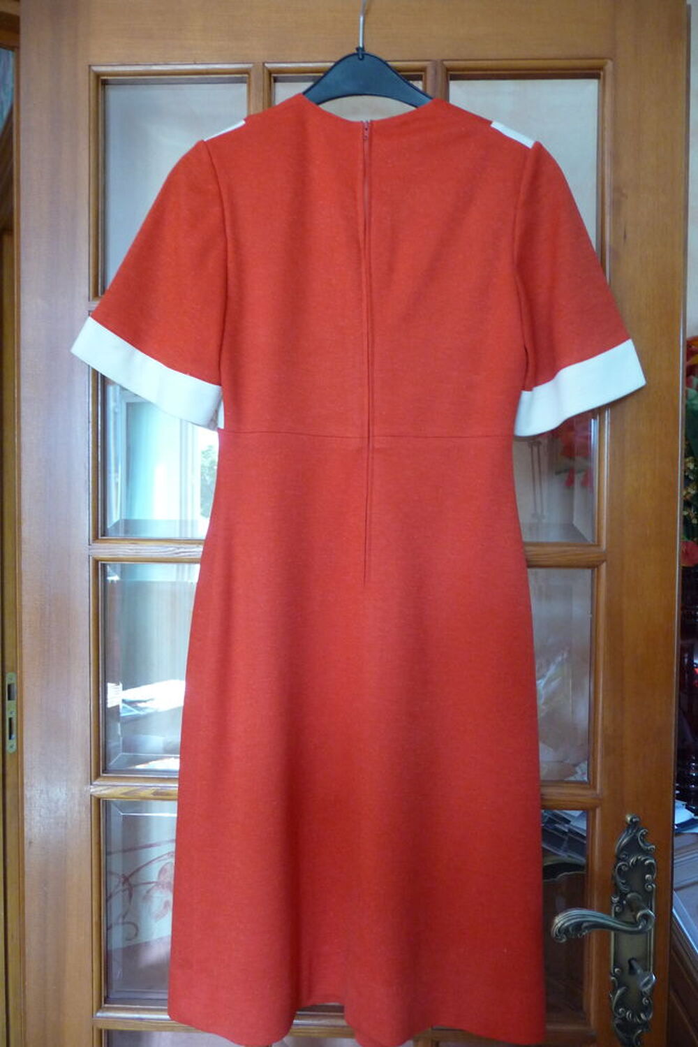 ROBE EN JERSEY A MANCHES COURTES FEMME T 40/42 Vêtements