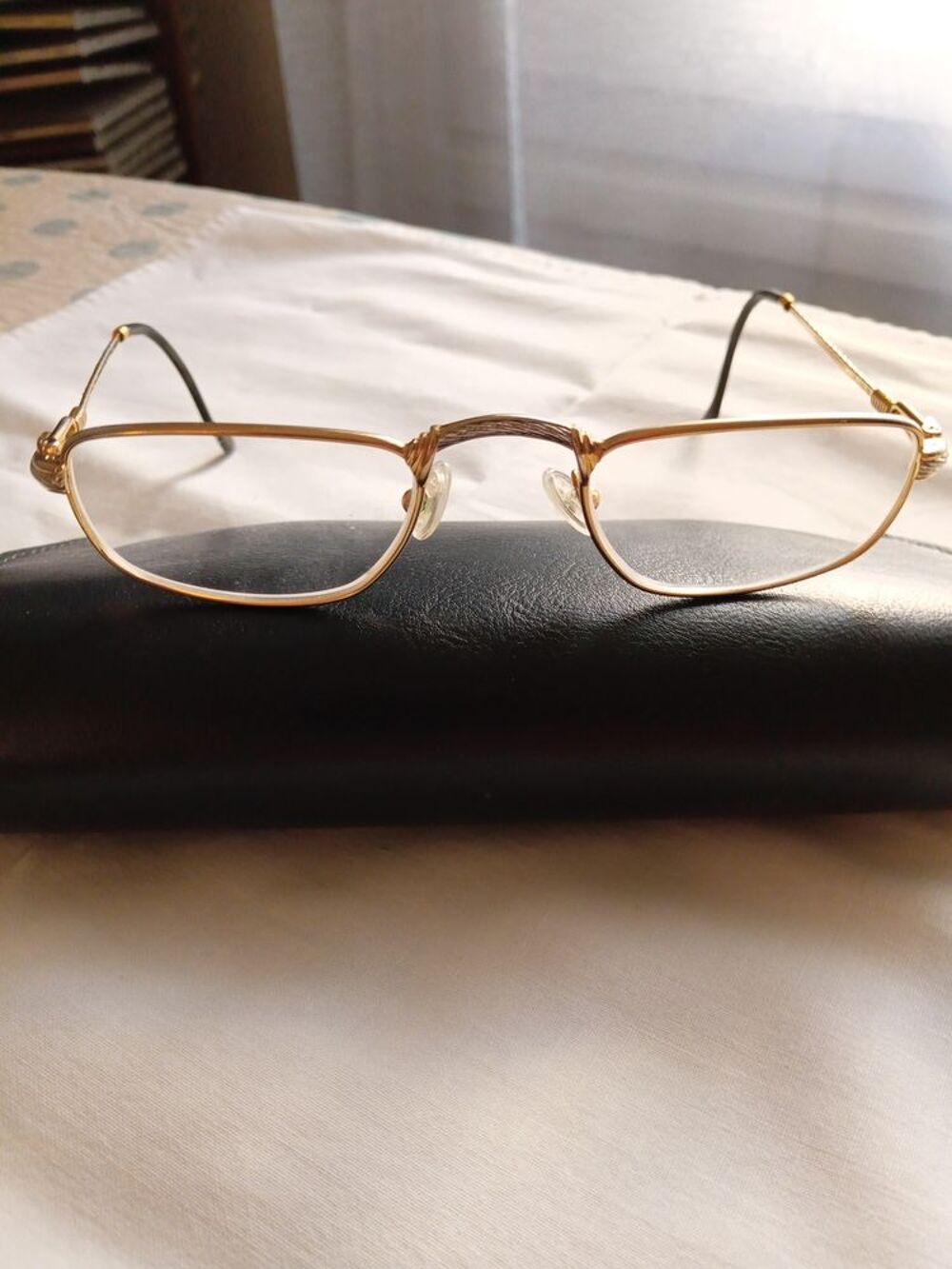 MONTURE LUNETTE FRED LUXE Plaqu&eacute;e Or Bijoux et montres